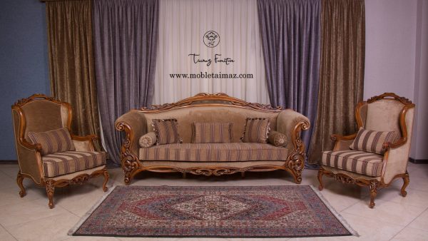 مبل کلاسیک مدل پاپیون - Image 3
